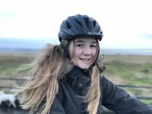 Flea on a bike