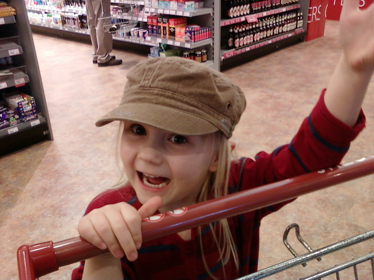 Flea at the supermarket