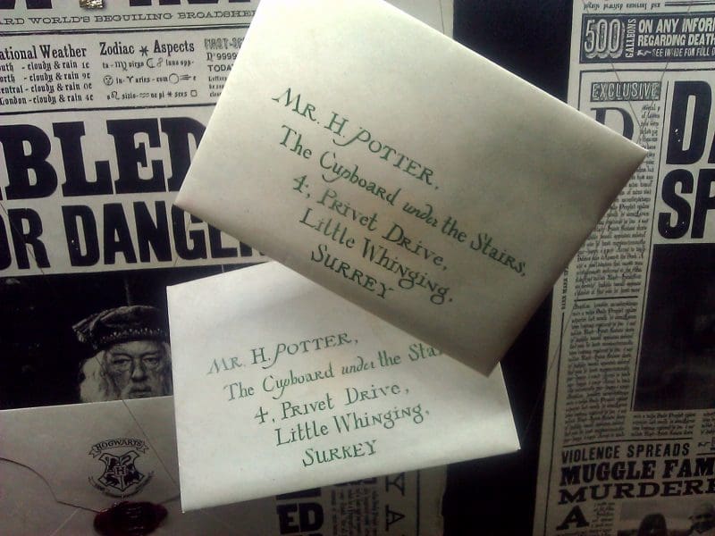 Harry Potter letters