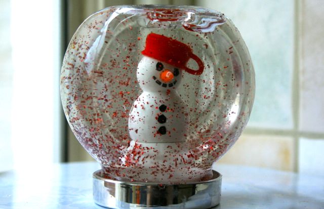 how to make your own snow globe