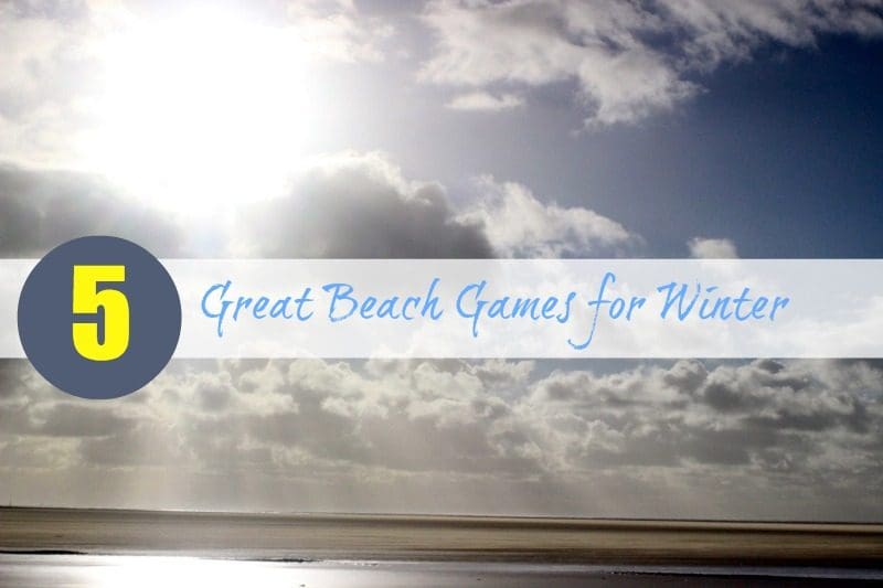 winter beach games