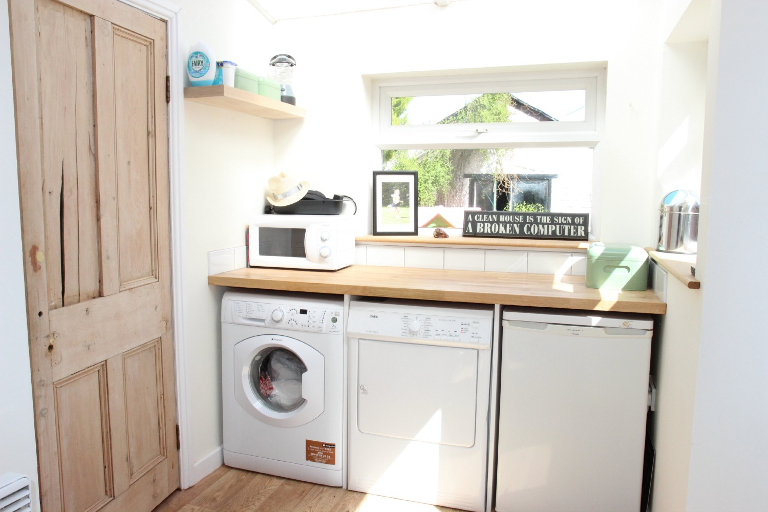 utility room makeover