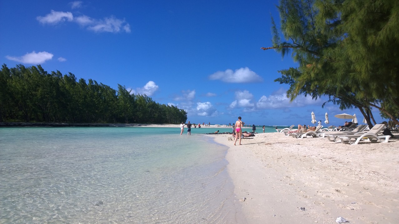 Mauritius tropical beach 