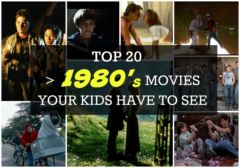 80s kids movies to watch with children