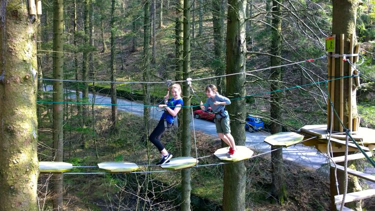 go ape gift experience for kids