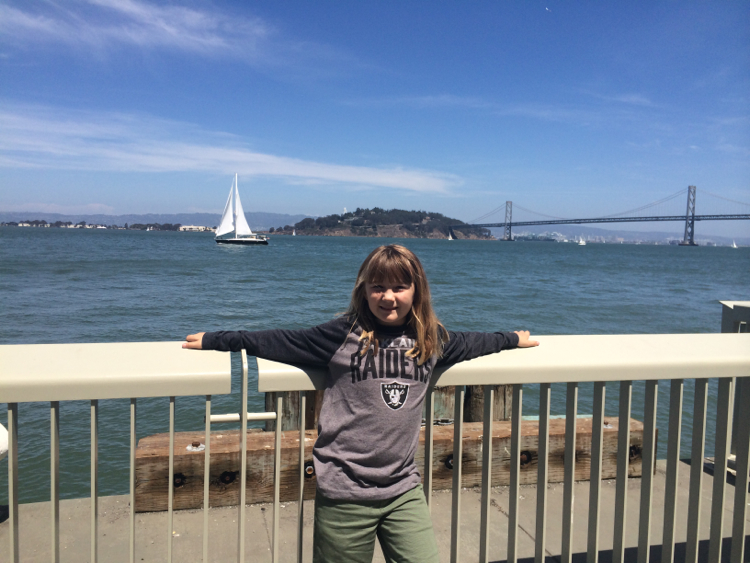 Outside deck at the Exploratorium