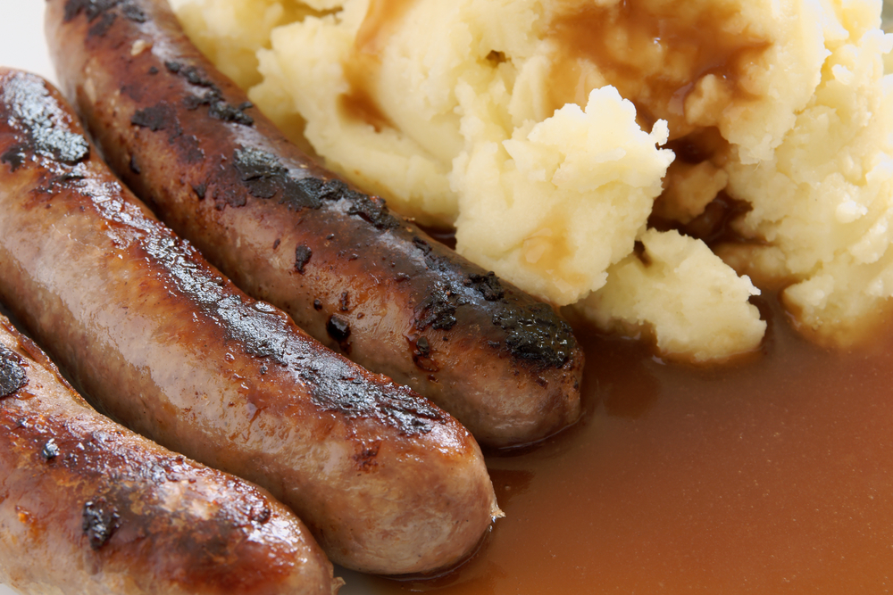 sausage and mash