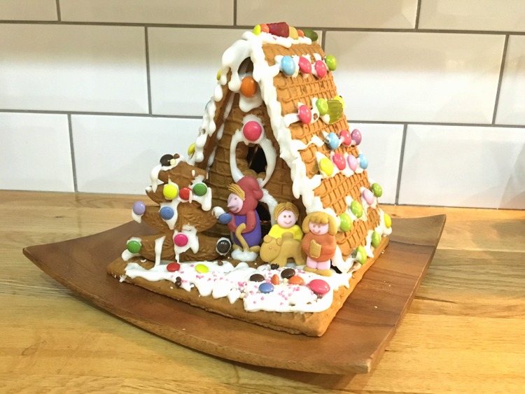 gingerbread house