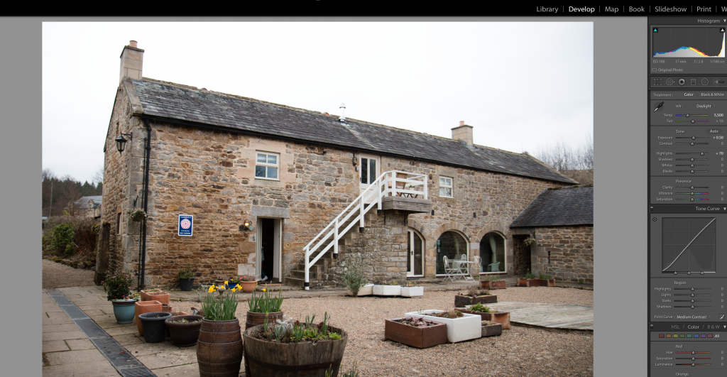 using lightroom to edit photos