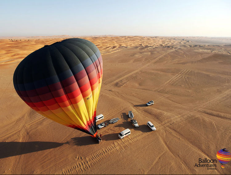 ballooning dubai