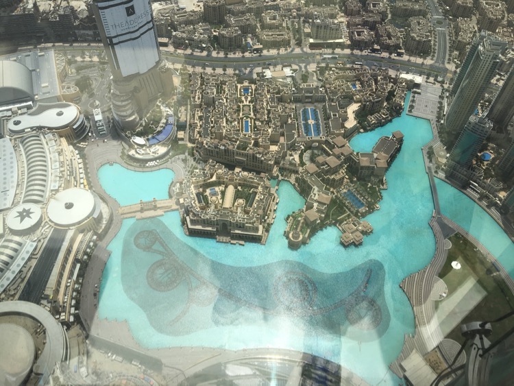 at the top burj khalifa 