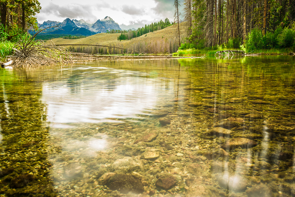 sawtooth mountains
