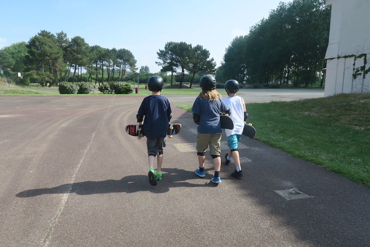 skateboarding lessons moliets