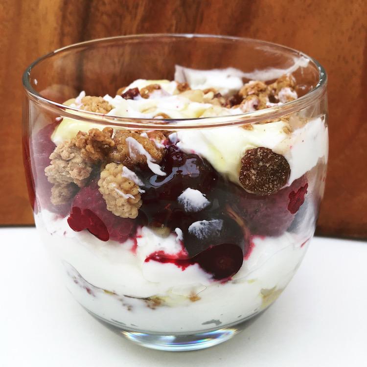 blueberry parfait