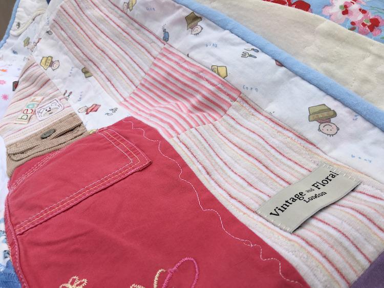 baby clothes quilt