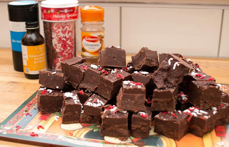 cinnamon chocolate fudge recipe