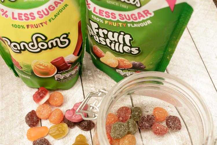 rowntrees reduced sugar