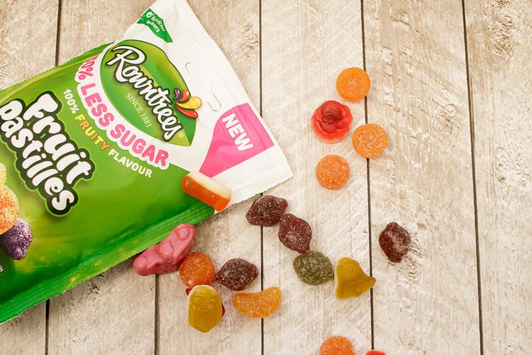 rowntrees reduced sugar
