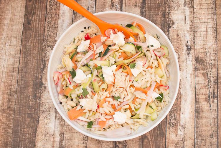 orzo pasta salad recipe
