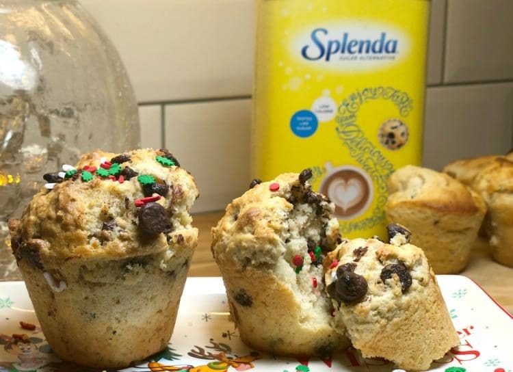 splenda chocolate chip muffins