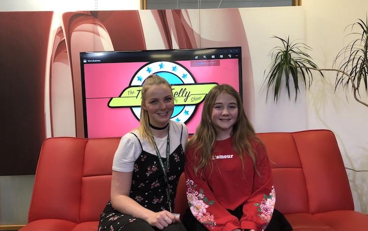 TV presenting training for children