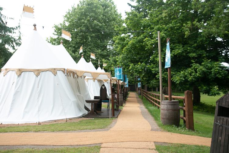 Warwick Castle glamping tents review