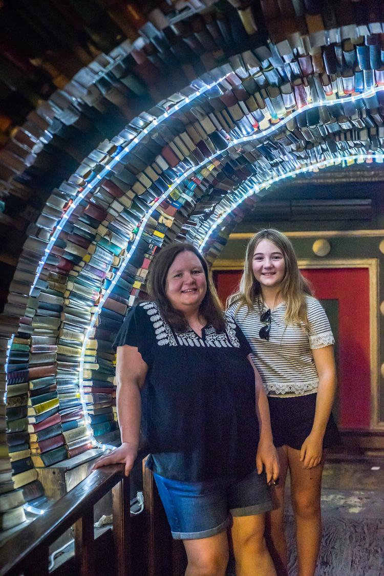 mother daughter photo in LA