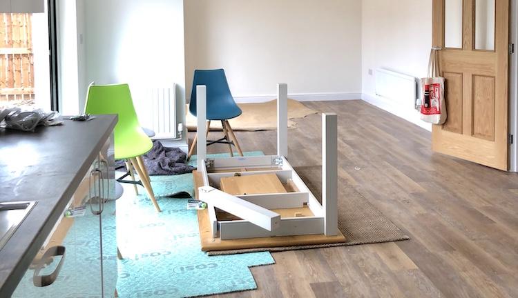 broken dining table leg