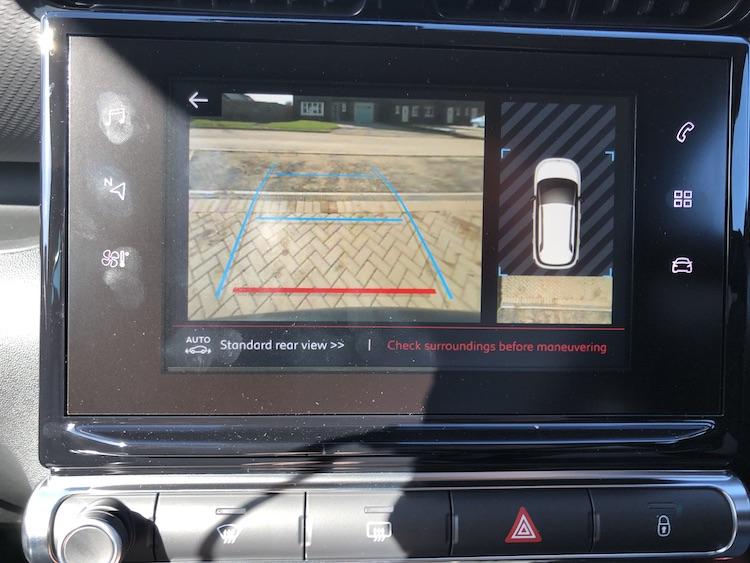 Citroen C3 Aircross Review Camera Reverse