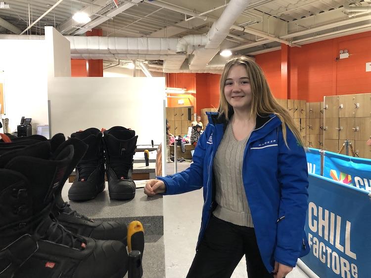 snowboarding lessons manchester chill factore