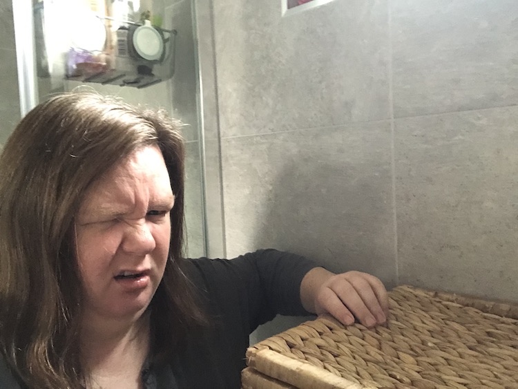 teenager laundry basket