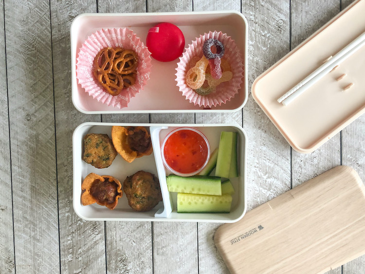 bento box thai tacos