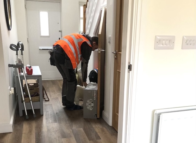 snagging our phone line