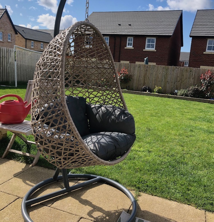 aldi egg chair