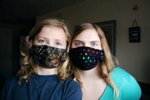 fabric face masks