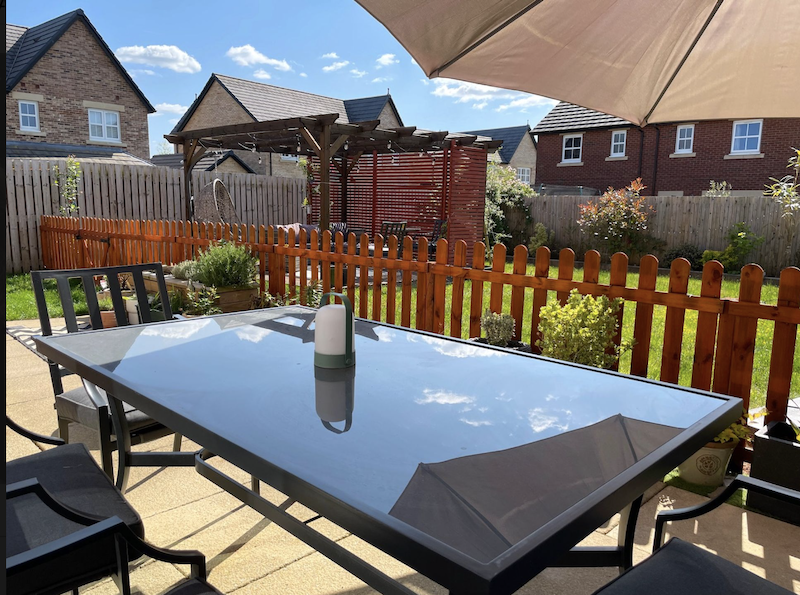 new build garden before and after photos