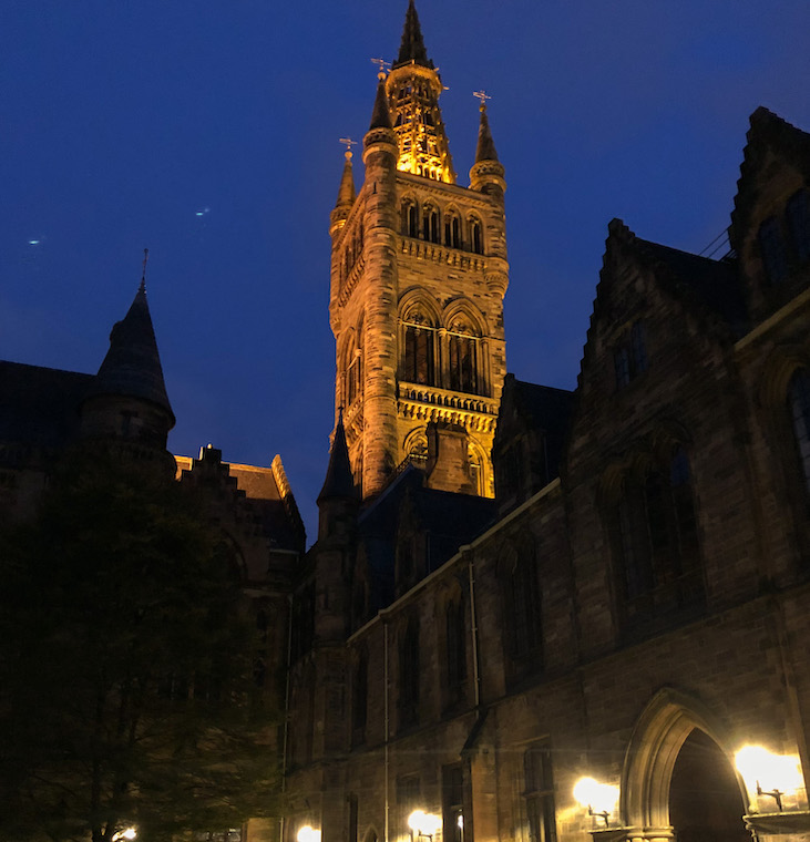 visiting glasgow university