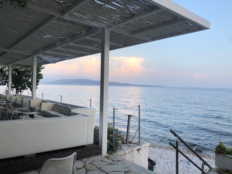 Atlantica Nissaki Beach pool bar