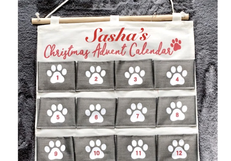 fabric advent calendar for dog uk