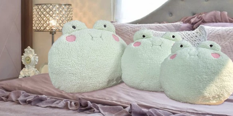 frog cushion stocking filler for teenage girls