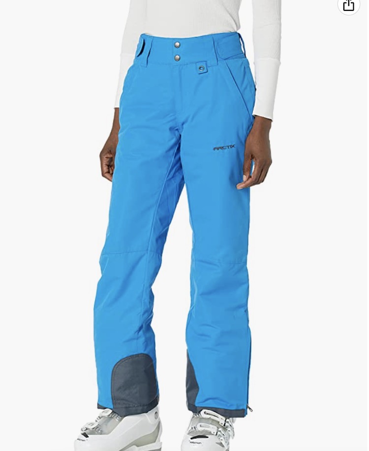 arctix blue trousers for snow