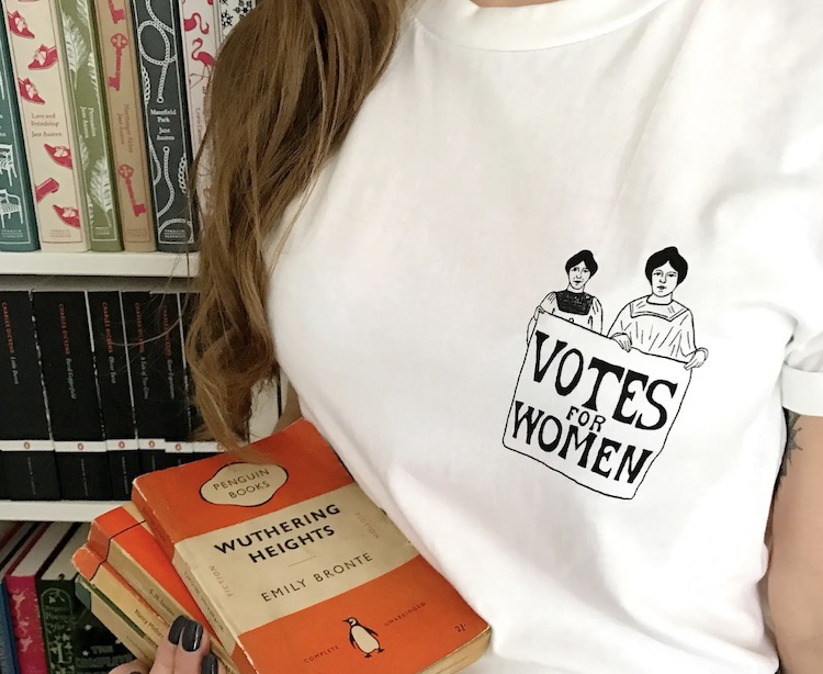 stocking filler idea for feminists tee shirt