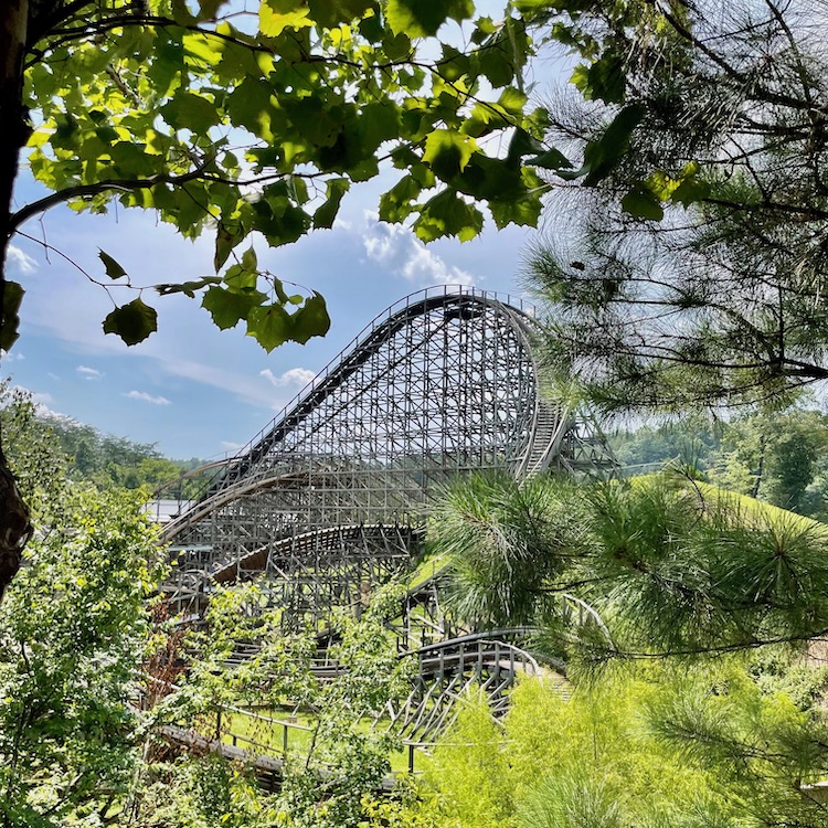rollercoasters at dollywood
