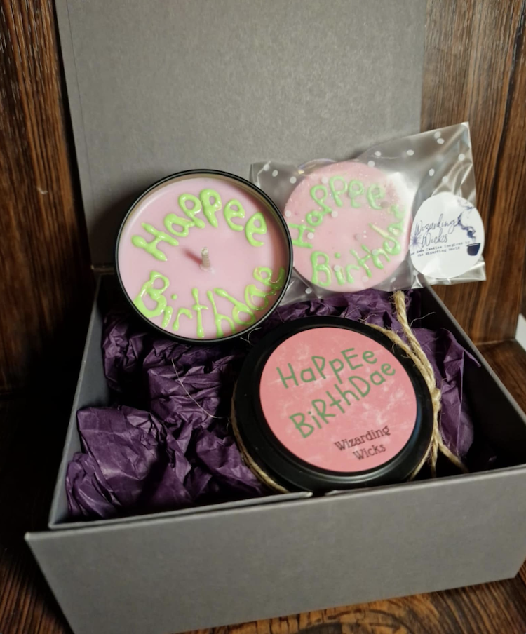 Harry Potter candle gift idea