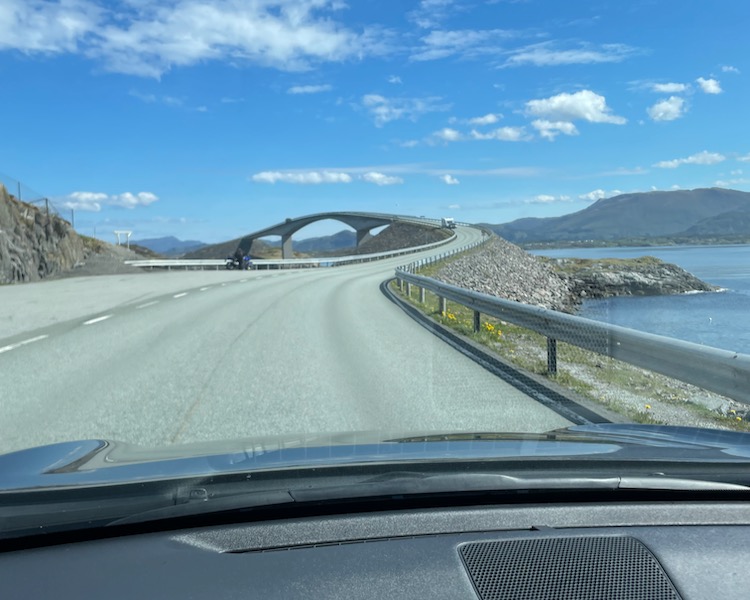 Atlantic ocean road
