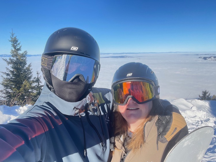 home exchange ski trip